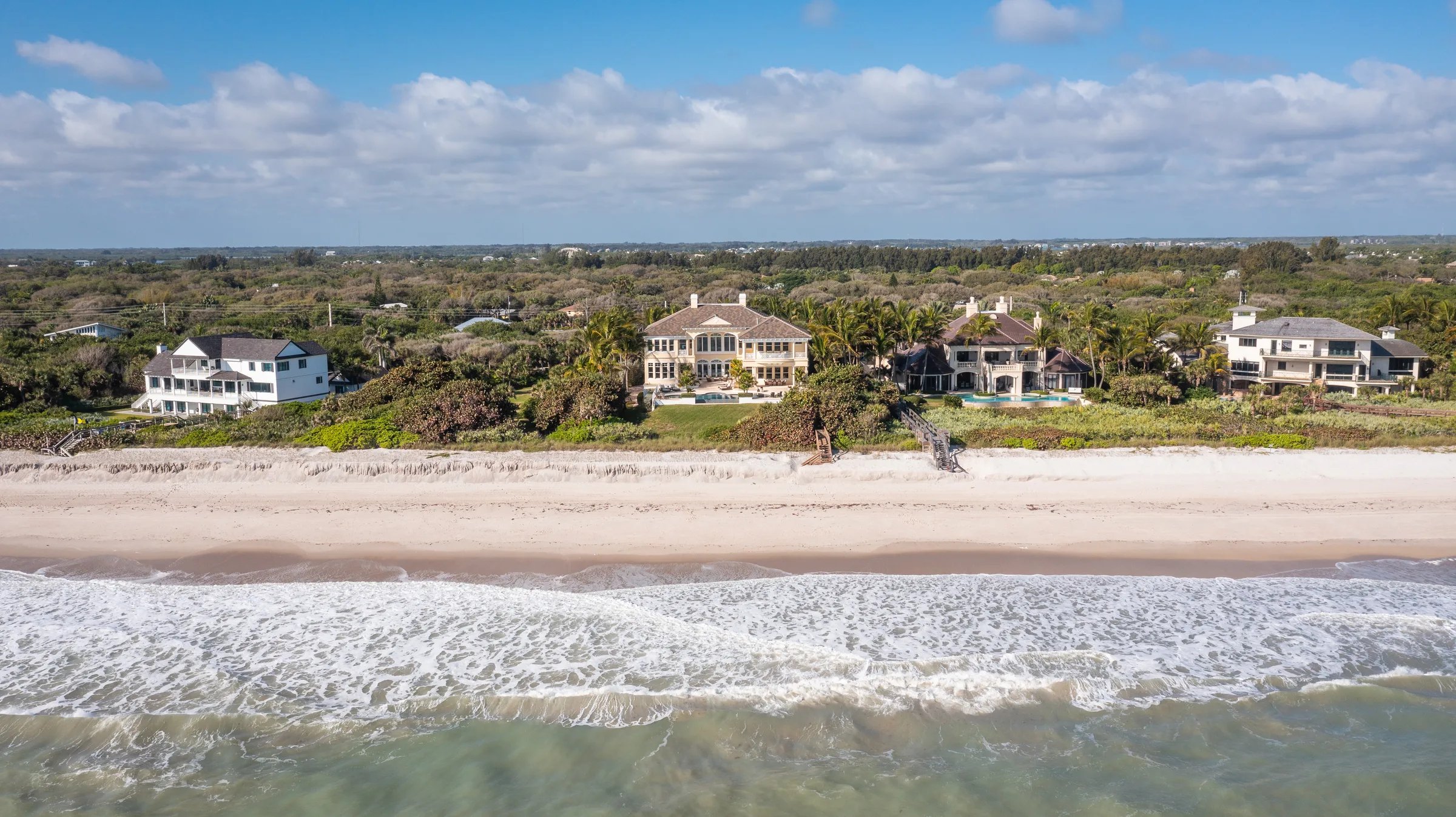 Aerial of the estate