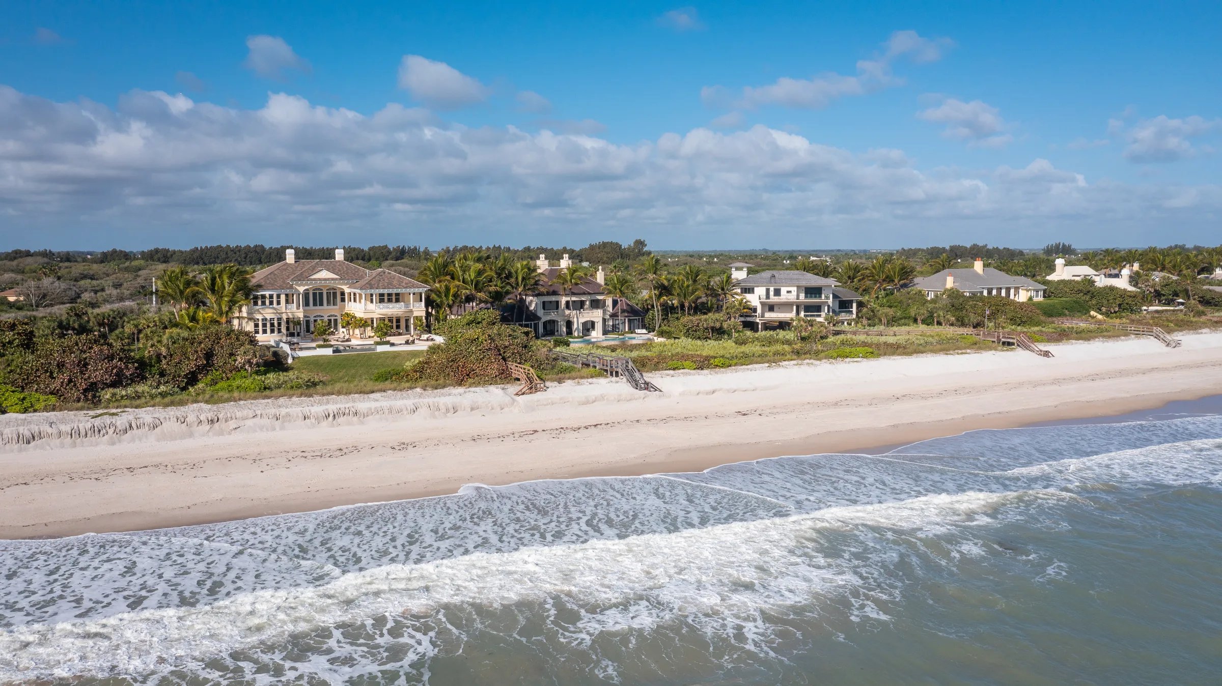 Aerial of the estate
